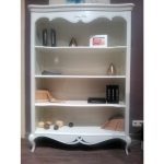 Стеллаж PAOLA из высококачественного МДФ высокой плотности и массива дерева