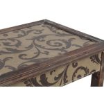 Кофейный столик Tentación Grande из дерева и ткани  — изображение 3