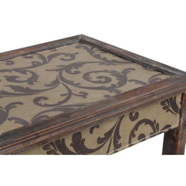 Кофейный столик Tentación Grande из дерева и ткани  — изображение 3