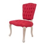 стул с мягкой обивкой Gamila red — изображение 4