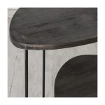 Журнальный столик (2 шт) FRATELI с деревянной столешницей — изображение 3