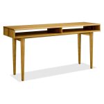 Стол рабочий письменный из дуба