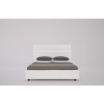 Кровать Shining Modern с мягким изголовьем и прочным деревянным каркасом 140х200 см — изображение 5