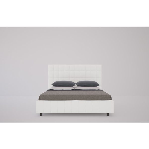 Кровать Shining Modern с мягким изголовьем и прочным деревянным каркасом 140х200 см — изображение 5