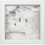 Световая диорама Слоны