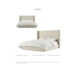 Кровать Fabio Bed 140х200 см 150х200 см 160х200 см — изображение 3