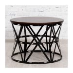  журнальный стол Hammer со столешницей из массива дерева