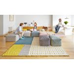 Большой пуф GAN Silai из 100% шерсти — изображение 2