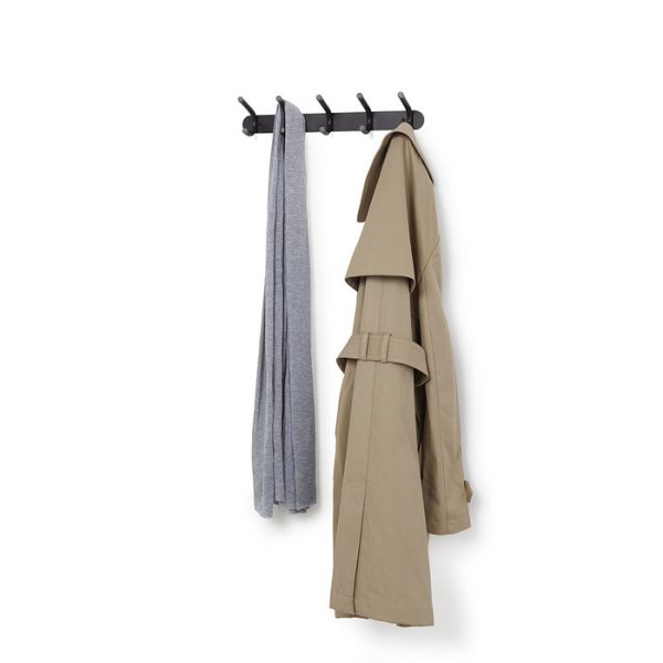 Вешалка настенная на 10 крючков Umbra brella чёрный/серый — изображение 2