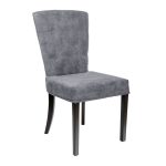 стул с мягкой обивкой Grace Тёмно-Серый Микровелюр — изображение 2