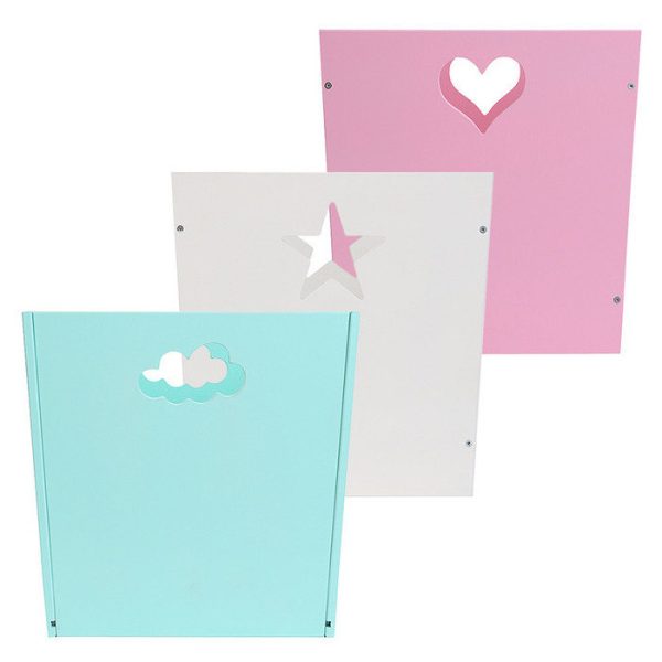 Деревянный ящик для игрушек белый со звездочкой — изображение 10