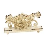 Подставка для визиток Pewter Flower Белая