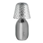 Настольная лампа Kanye Серебряная