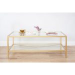 Журнальный столик со стеклянной столешницей — изображение 2