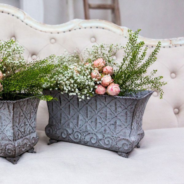 Металлическое кашпо «Королевская лилия»,версия М — изображение 3