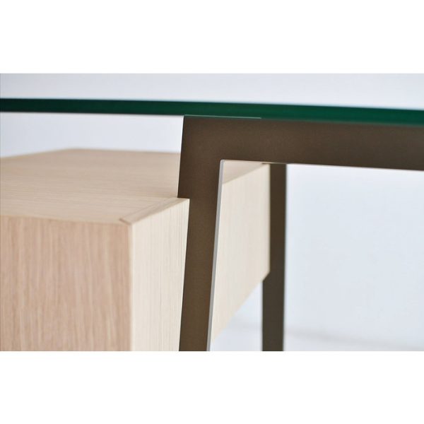 Письменный Стол Bensen HOMEWORK со столешницей из плотного прозрачного стекла — изображение 5