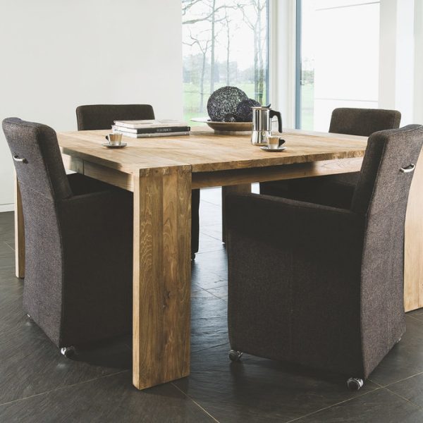 Квадратный обеденный стол d-Bodhi Fissur 90х90 — изображение 2