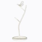 Кашпо «Ажони» белый антик M