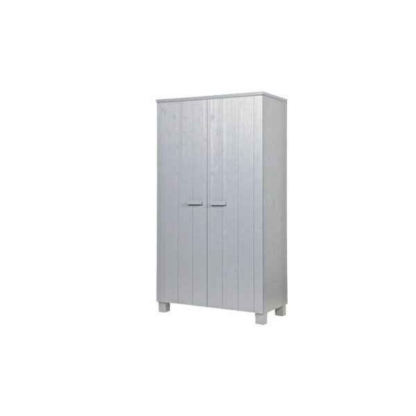 Шкаф-Гардероб  Dennis wardrobe pine concrete grey brushed — изображение 2
