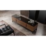 Тумба ТВ ALTO Зебрано Тонированный