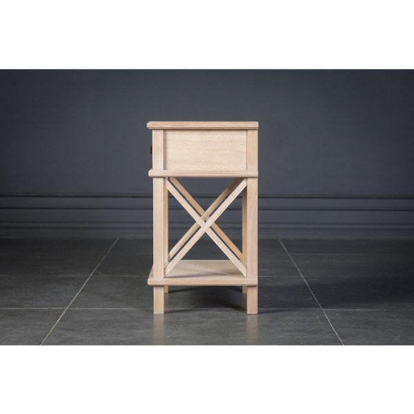 Тумба прикроватная Кембридж с ящиком и полкой большая — изображение 10