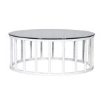 Стол журнальный Amoret с деревянным основанием   