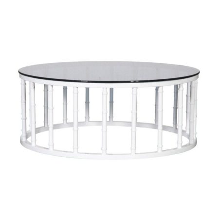 Стол журнальный Amoret с деревянным основанием   