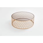 Журнальный столик АРМУР из стали и закаленного стекла