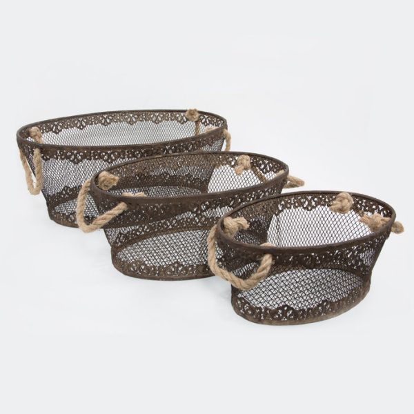 Металлическая корзина «Жуиньи», версия L — изображение 5