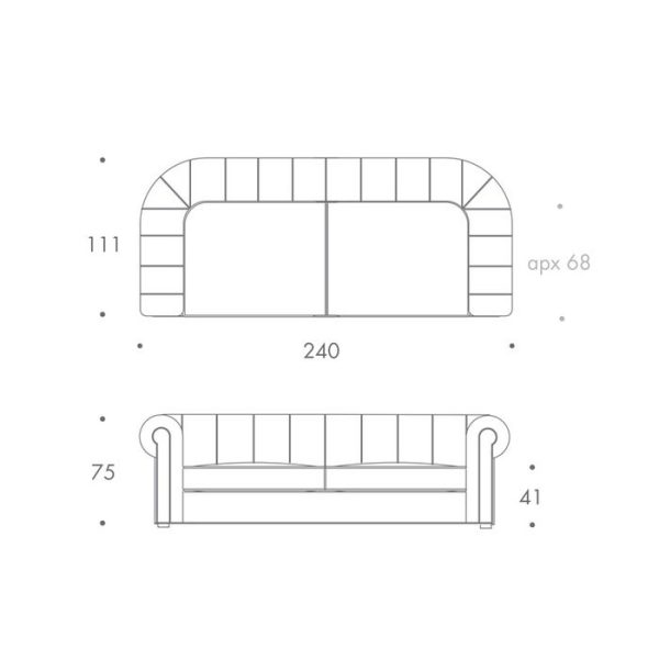 Диван Chestor Бежевый — изображение 4