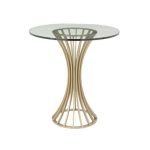 Обеденный стол Lanza со стеклянной столешницей 