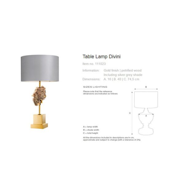 Настольная лампа  Divini — изображение 8