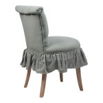 стул с мягкой обивкой  Denim Chambray Голубой — изображение 4