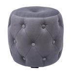 Пуф Passion Серый из велюра 