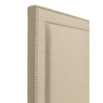 КРОВАТЬ С МЯГКИМ ИЗГОЛОВЬЕМ декорированным гвоздями 140х200 см — изображение 3