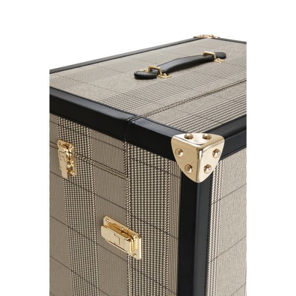 Чемодан  Manzoni из натурального лакированного ясеня коричневого цвета — изображение 4