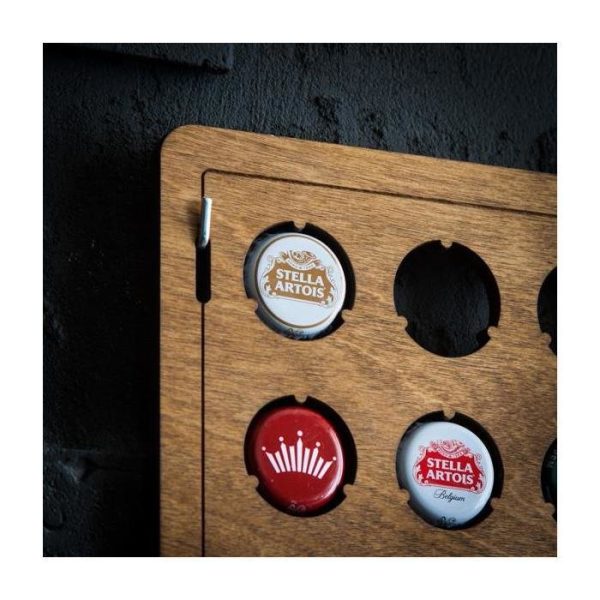 Копилка-панно для пивных крышек ANTON ANTON Карта России из натуральной березовой фанеры — изображение 3