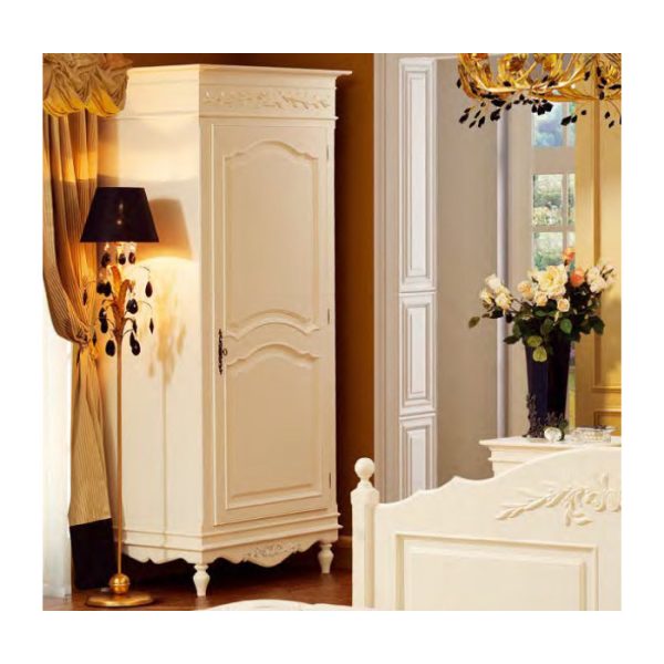 Шкаф одностворчатый Снежный Прованс — изображение 3