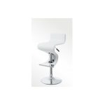 Стул барный с обивкой из плотной экокожи 