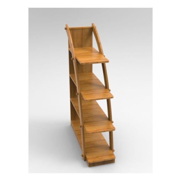 Стеллаж Парус К14 Золотистый Дуб — изображение 8