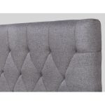 Кровать выполнена в каретной стяжке 200х160 см — изображение 4