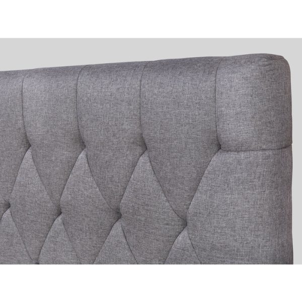 Кровать выполнена в каретной стяжке 200х160 см — изображение 4