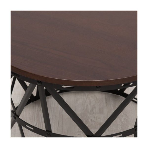  журнальный стол Hammer со столешницей из массива дерева — изображение 3