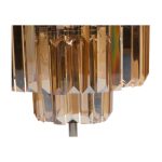 Лампа настольная высокая из металла и стекла — изображение 6