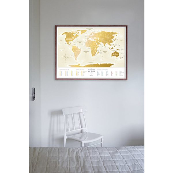 Карта travel map gold world ru — изображение 3