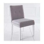 стул с мягкой обивкой  Marcie светло-серый