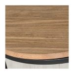 Журнальный столик Oslo из массива дуба и металла — изображение 3