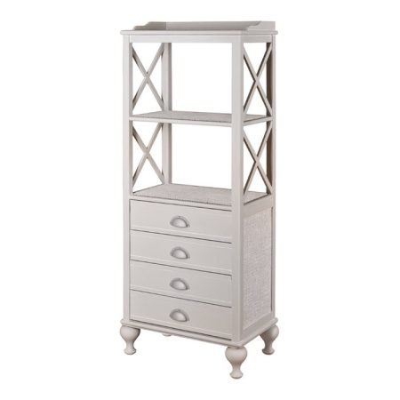 Этажерка Верона - 3 ДК  с четырьмя нижними выдвижными ящиками