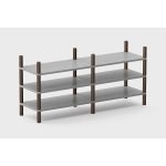 Тумба под ТВ Latitude SAGA ARNO SET 002 серая