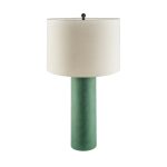 Настольная лампа с деревянным основанием